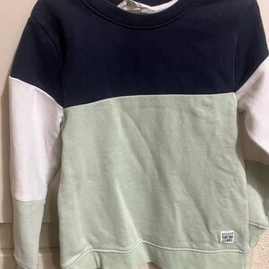 Boys color block crewneck